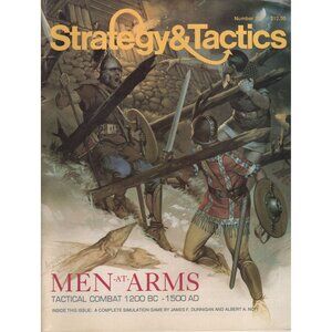 Strategy & Tactics Number 137 Tactical Combat 1200 BC-1500 AD w/ Complete  Game